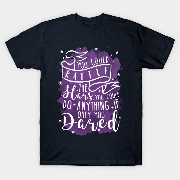 Throne of Glass | Rattle the Stars T-Shirt by lovelyowlsbooks